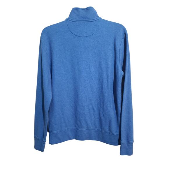 VINEYARD VINES  Reverse Oxford Pique 1/4 Zip Pullover - Picture 2 of 4